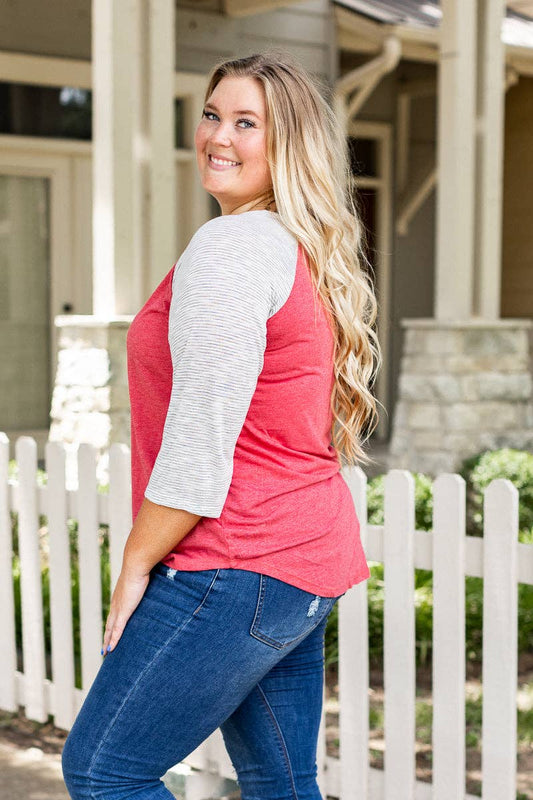 Blank Faded Raglan - 3 Colors