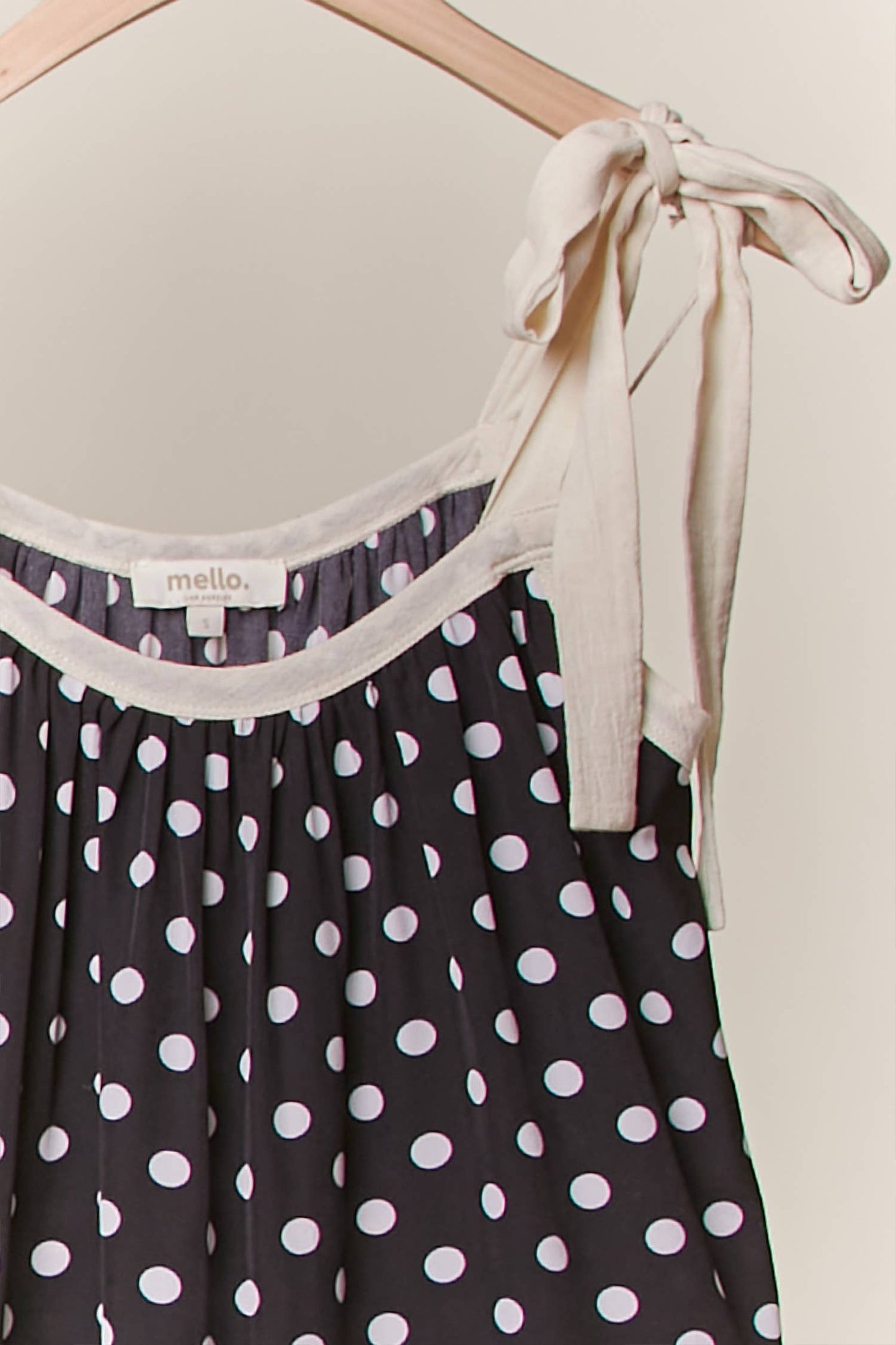 Polka Dot  Layered Tunic