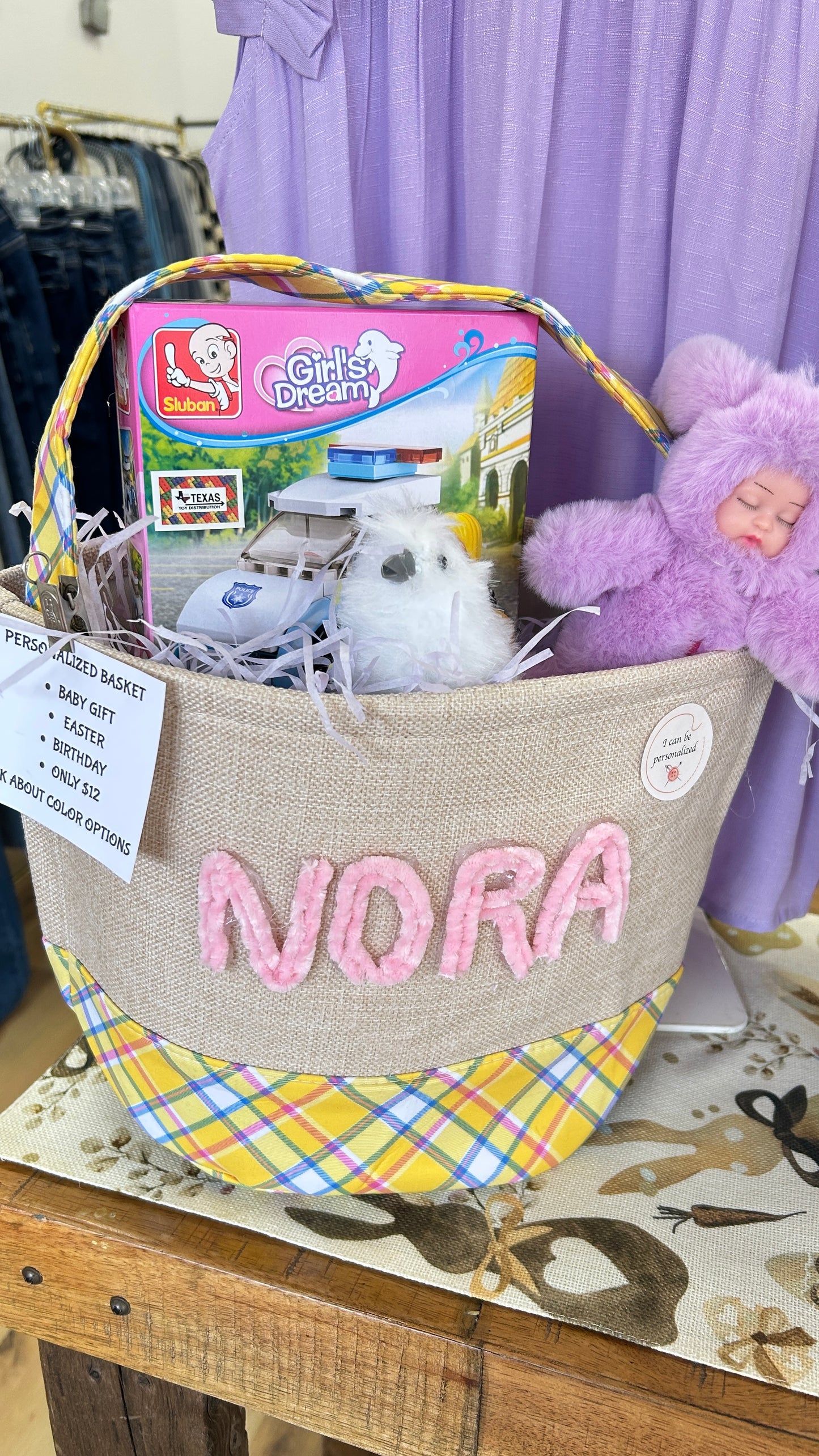 Personalized Basket