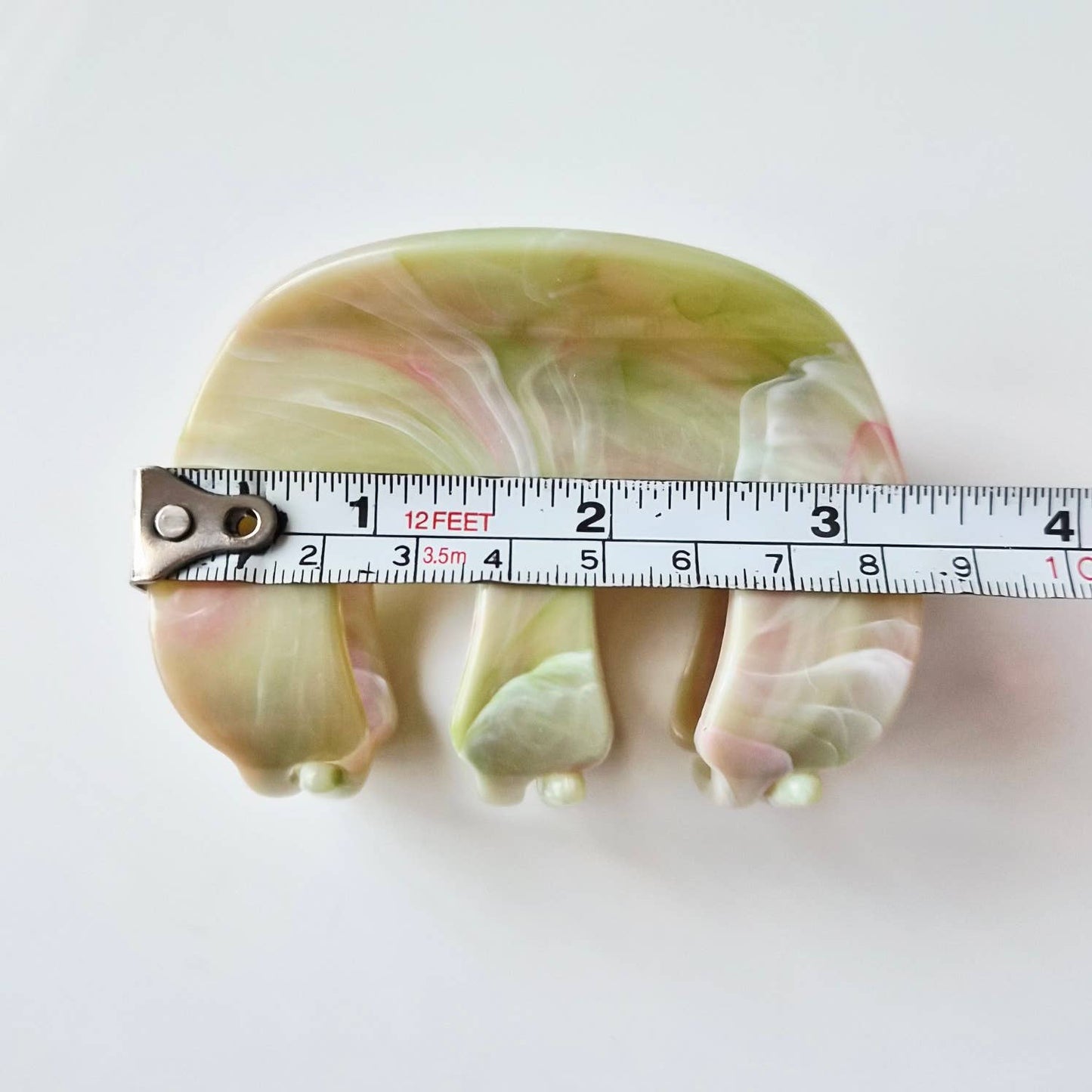 Marbled Hair Claw Clip