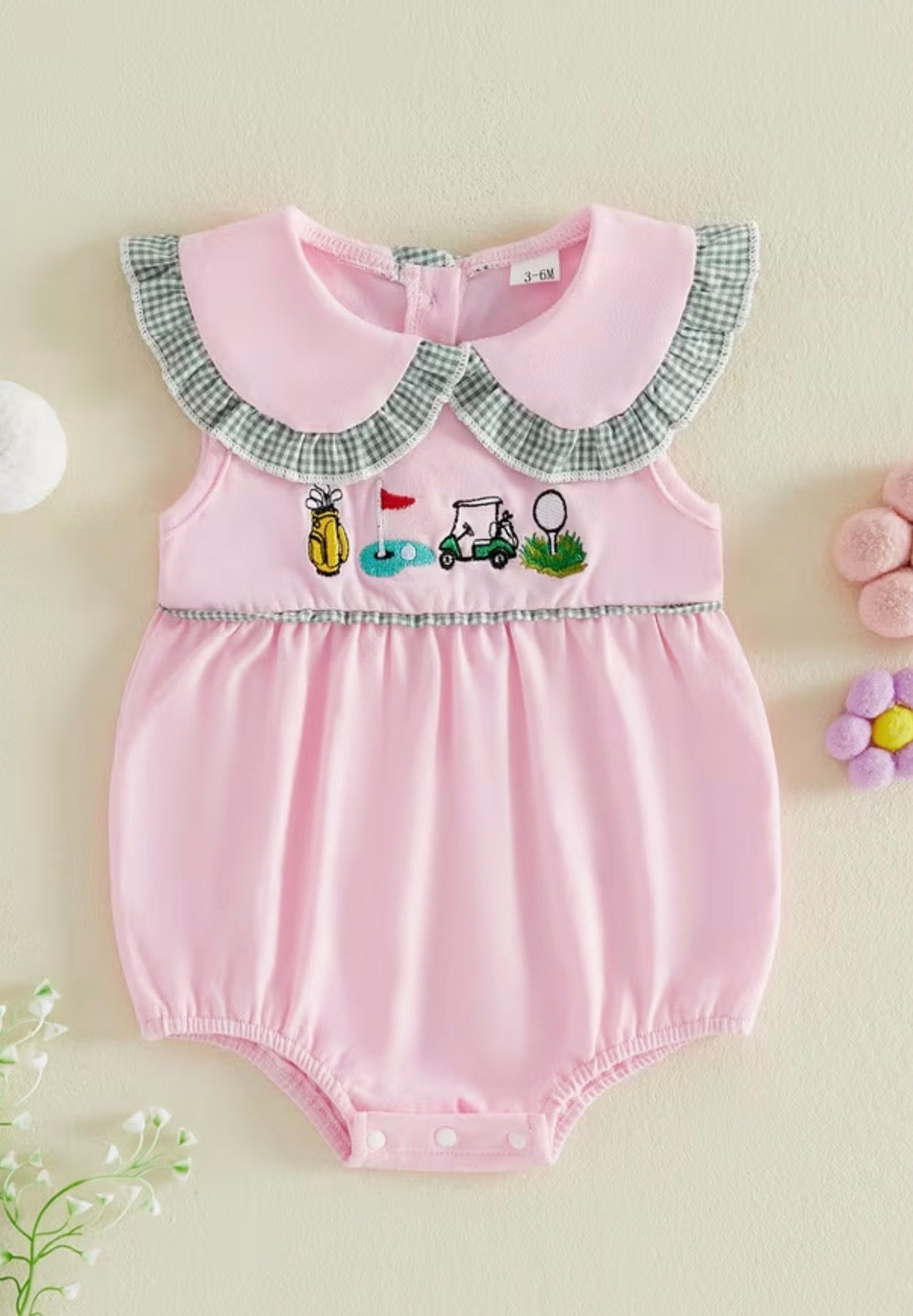 Golf Buddy Girl Romper