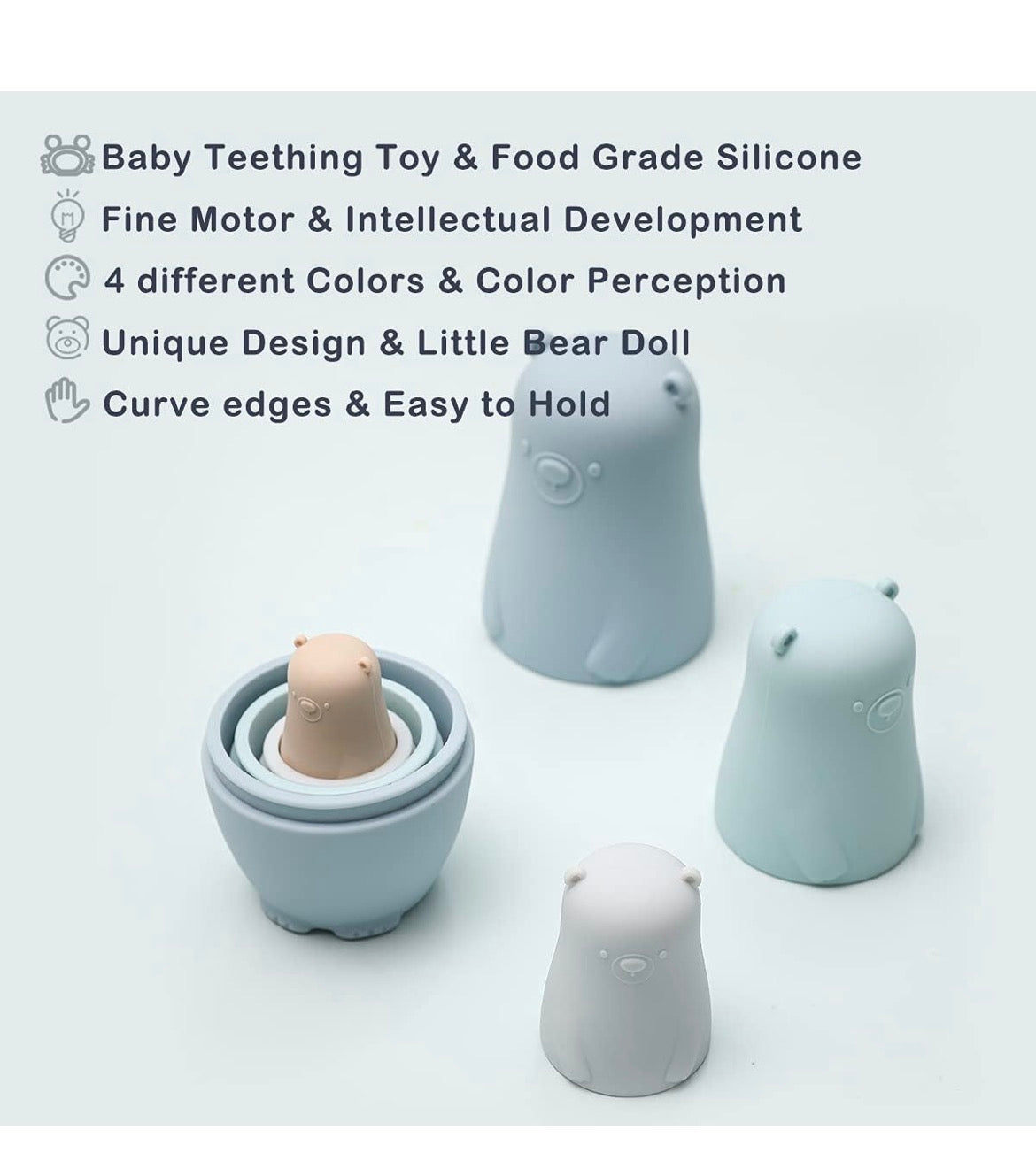 Silicon Nesting Bears