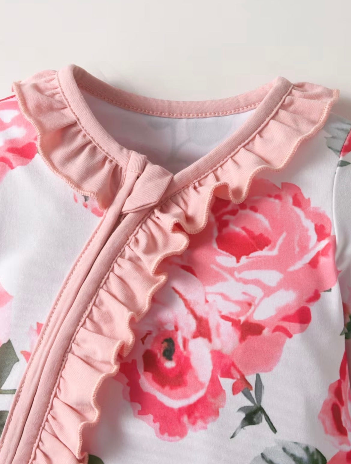 Ruffle Front Floral