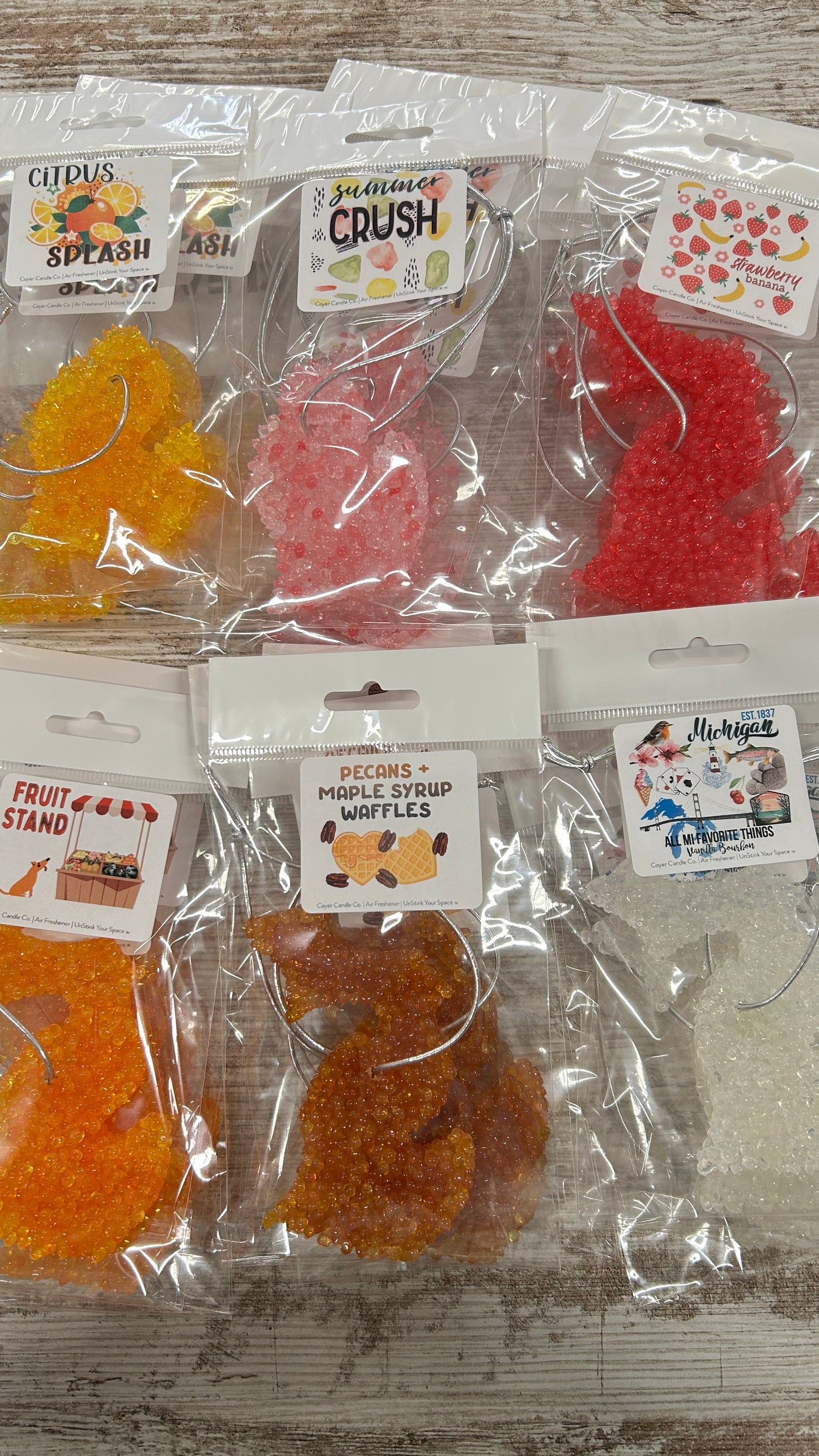State of Michigan Air Fresheners - Signature Collection