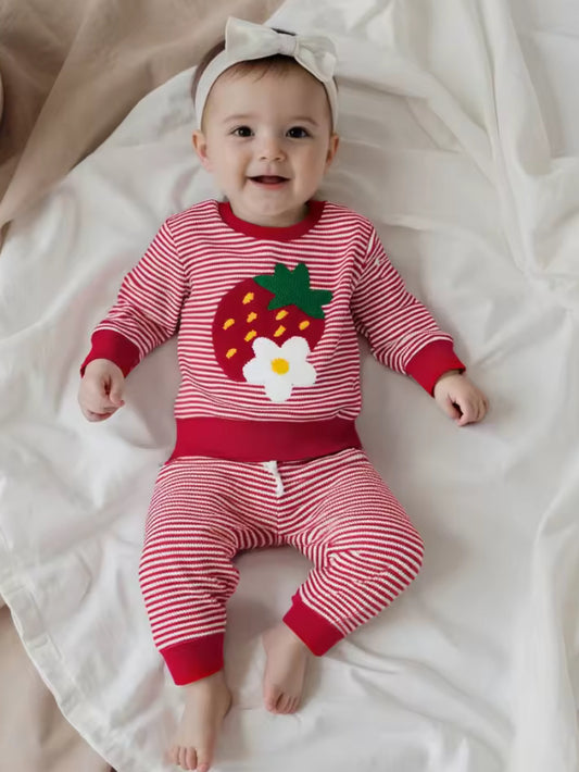 Strawberry Waffle Embroidery