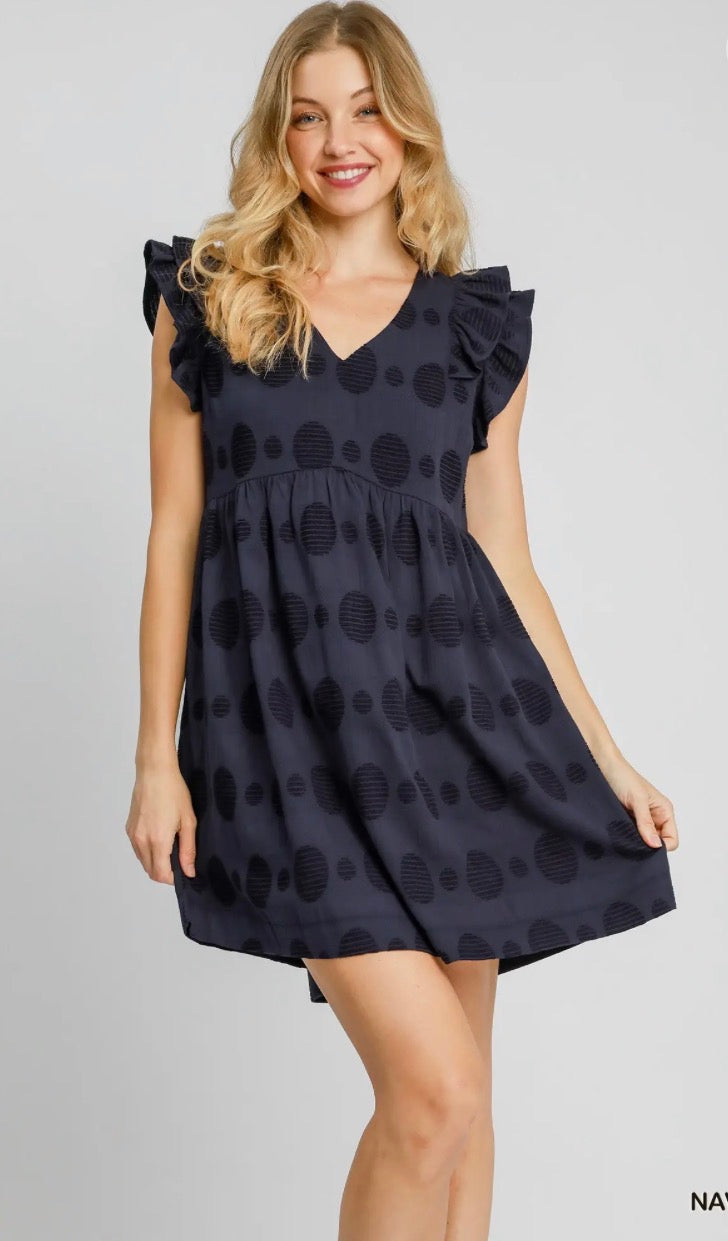 UMGEE - Swiss Dot Jacquard Dress