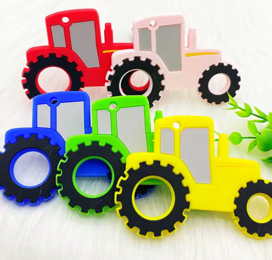 Silicon Tractor Teether
