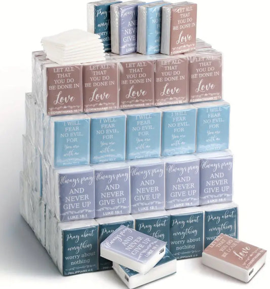 Scripture Tissue Packs