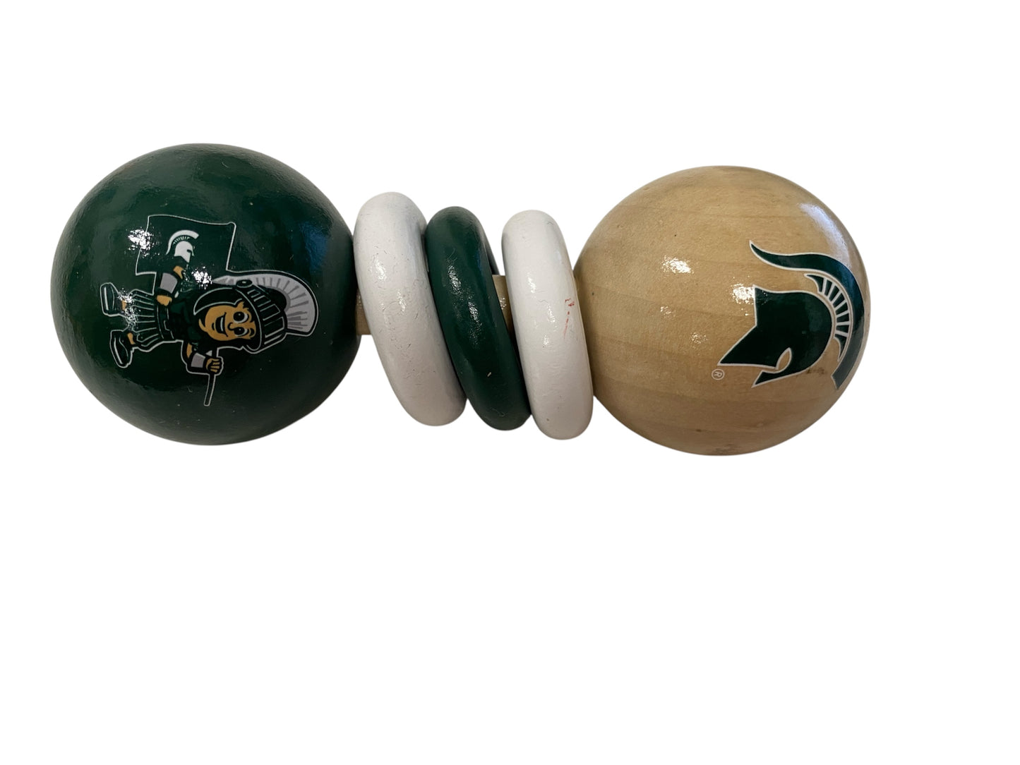Michigan State Spartans - Baby Rattles 2-Pack