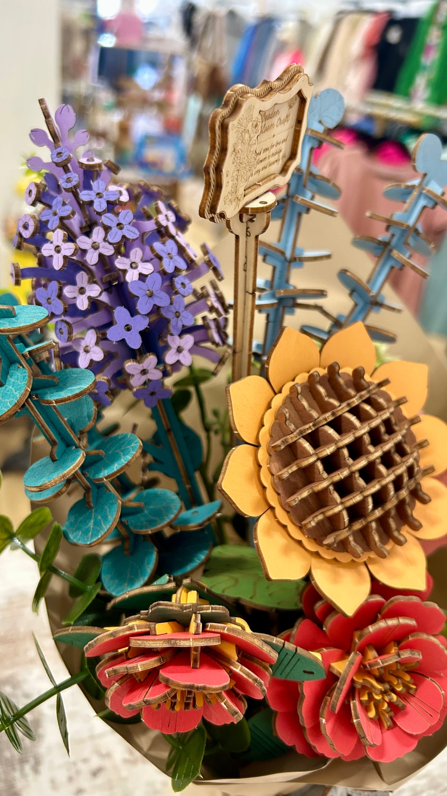 DIY Rowood Wood Flower Boutique