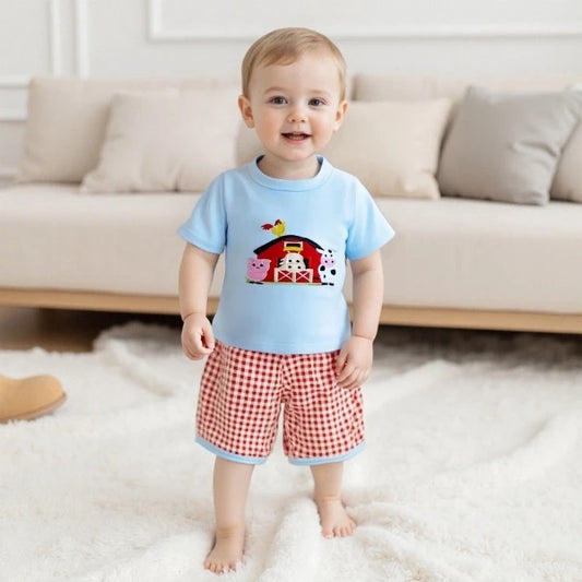 Farm Animal Embroidery Set