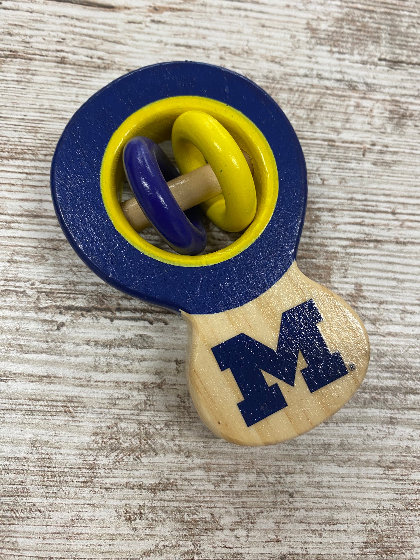 Michigan Wolverines - Baby Rattles 2-Pack