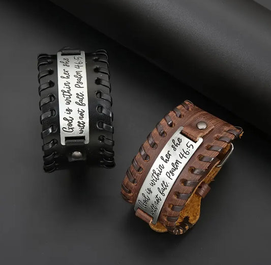 Leather Buckle Bracelets