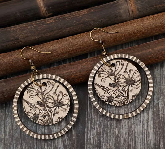 Retro & Boho Drop Earrings