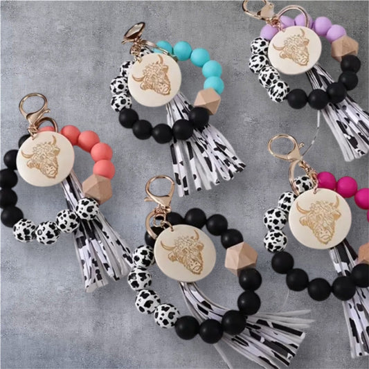 Highland Cow Keyring