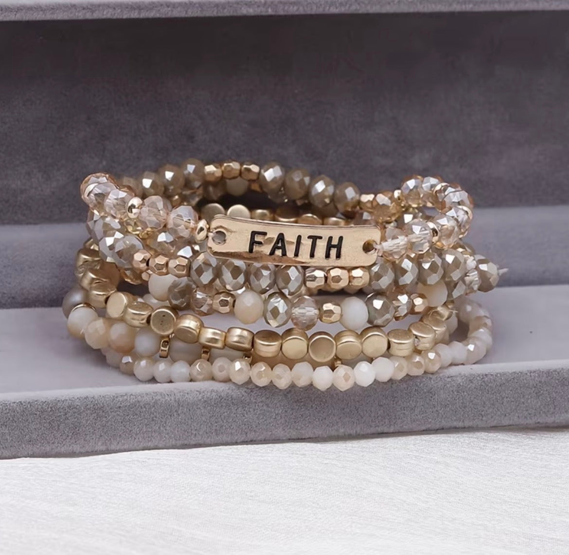Faith 6 Piece Bead Sets
