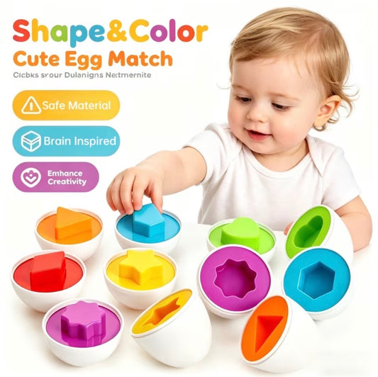 Matching Egg Shapes