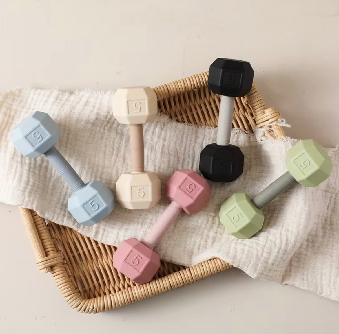 Rattle Baby Barbell