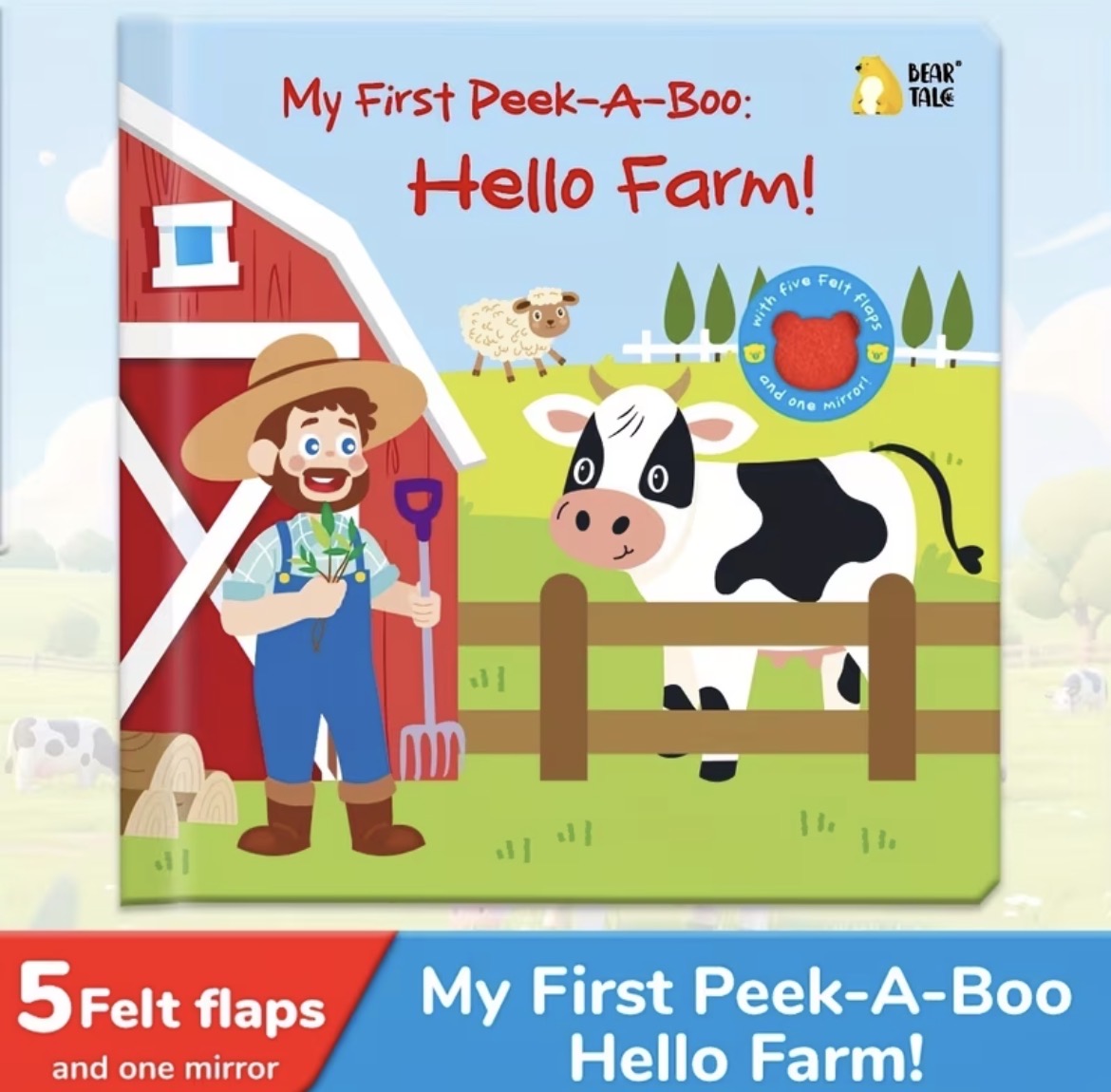 Farm Peek A Boo Book