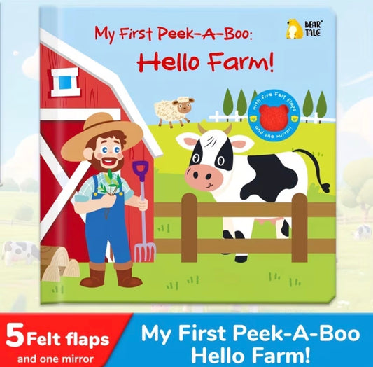 Farm Peek A Boo Book