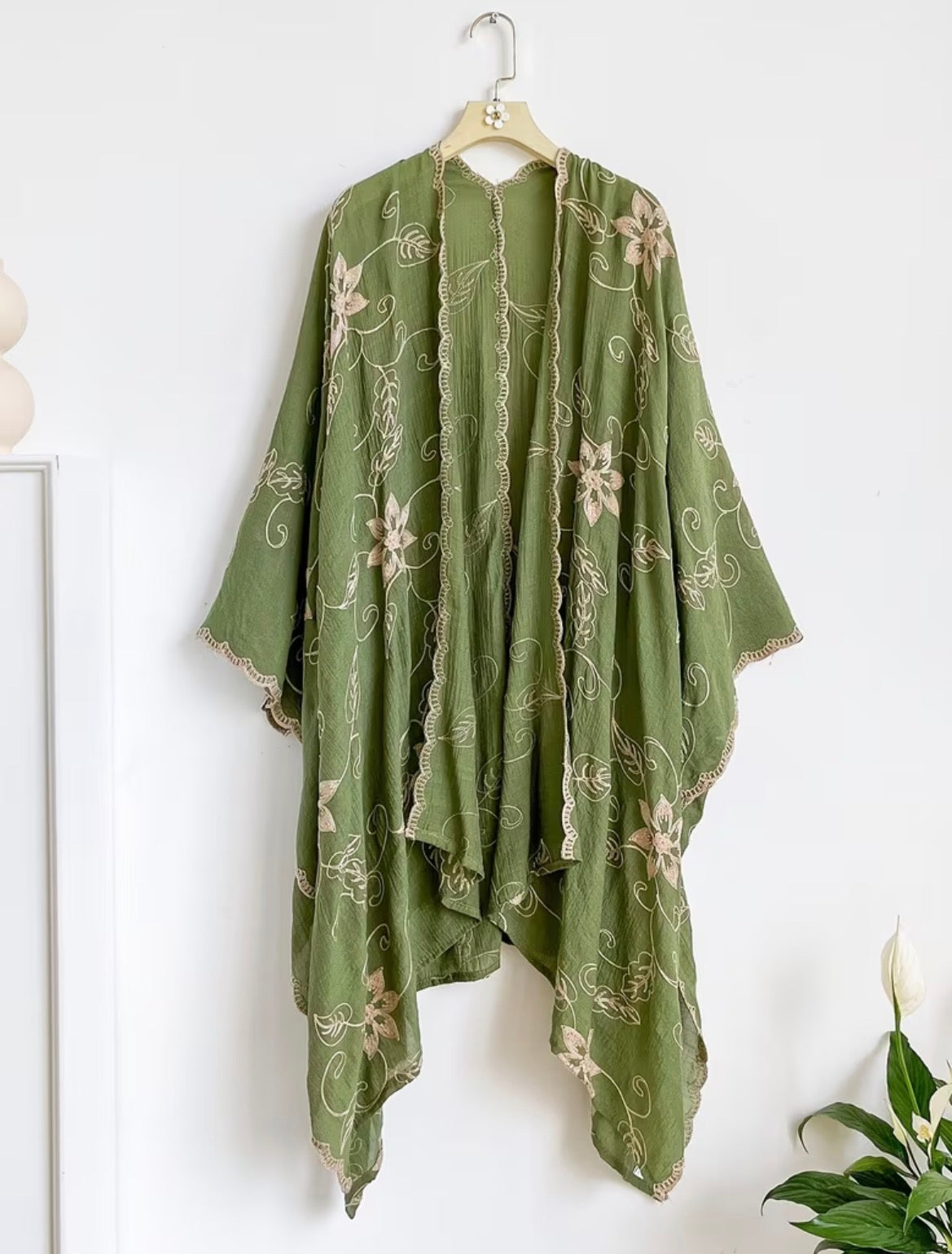 Embroidered Kimono