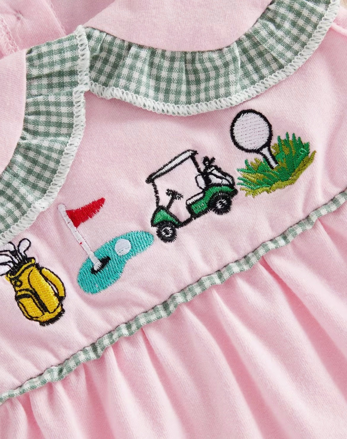 Golf Buddy Girl Romper