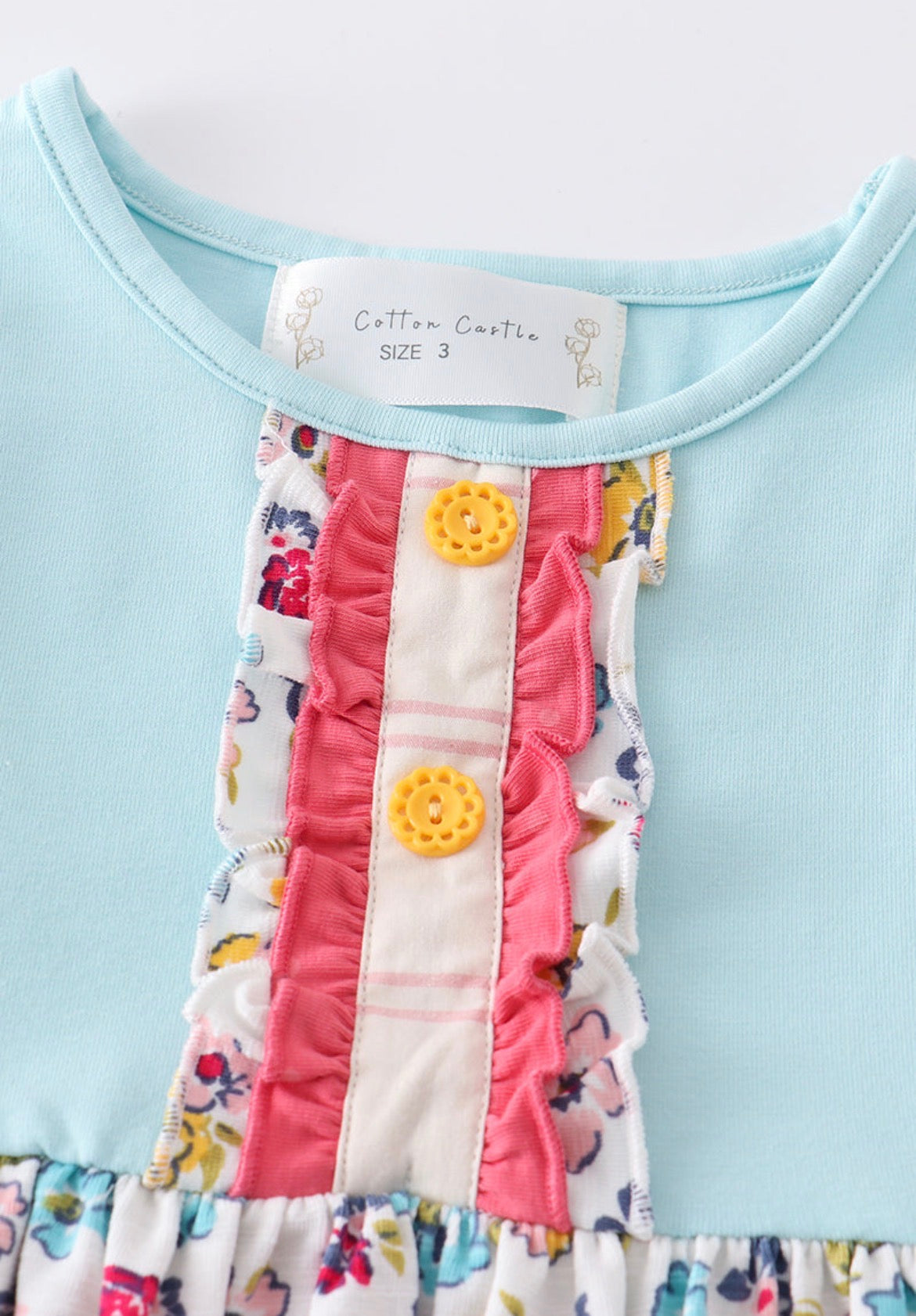 Platinum Mint Floral