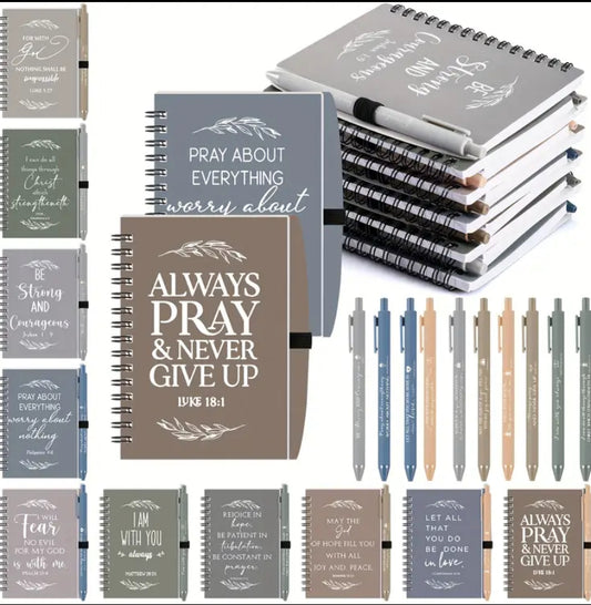Scripture Notebook With Pen