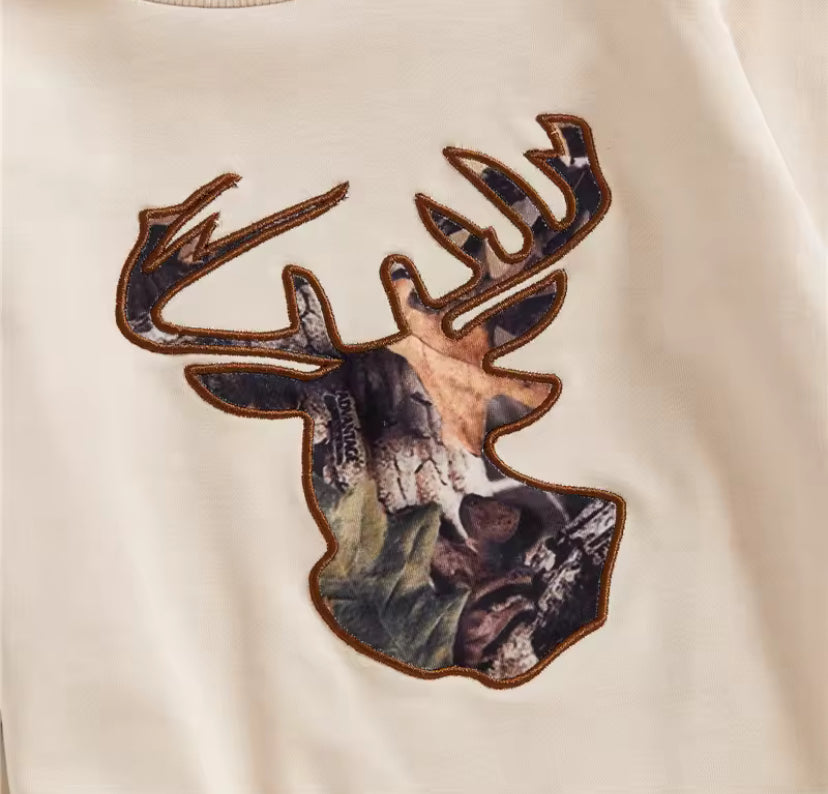 Camo Deer Long Sleeve