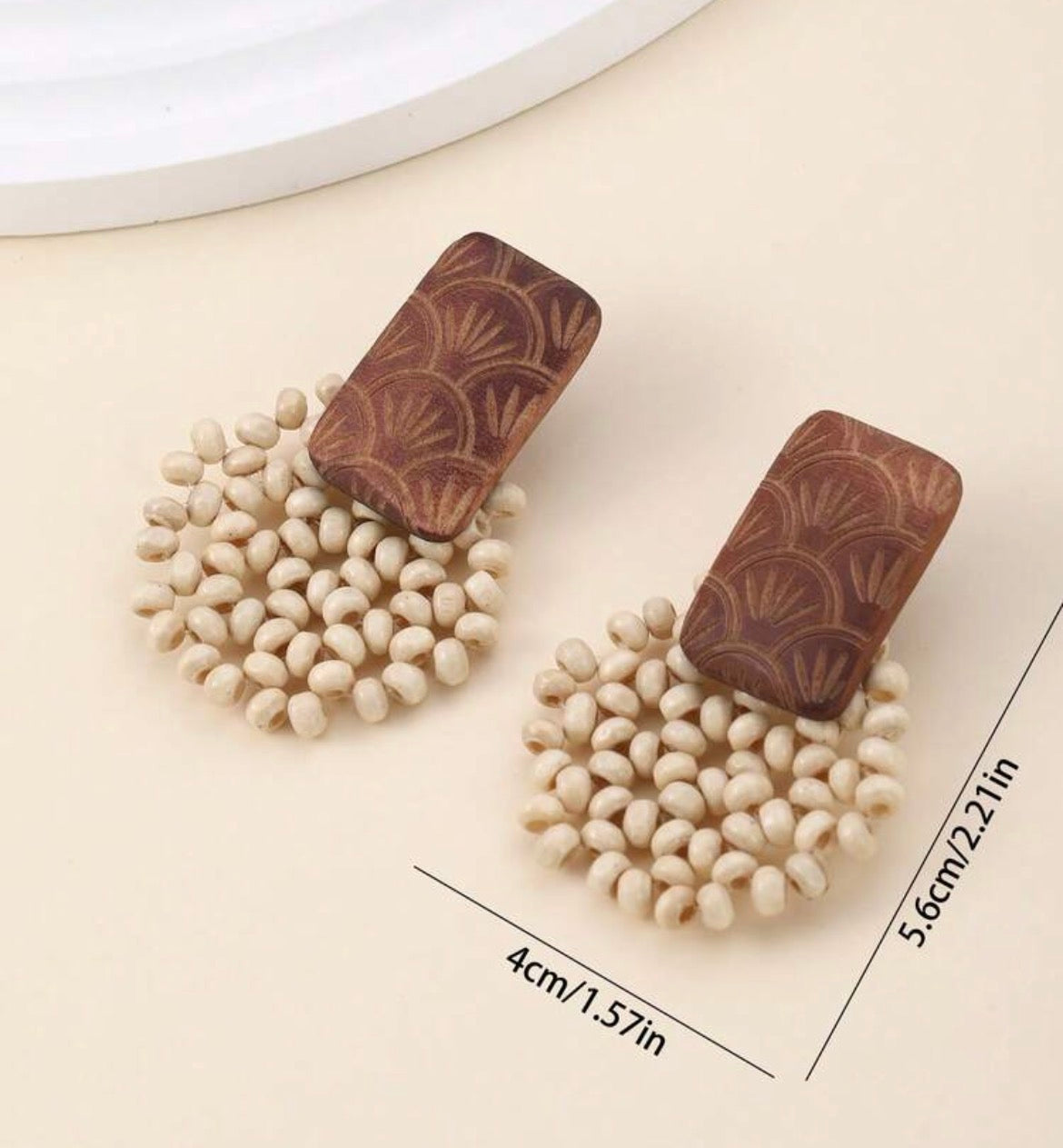 Wood Earrings
