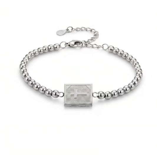 Bible Locket Bracelet