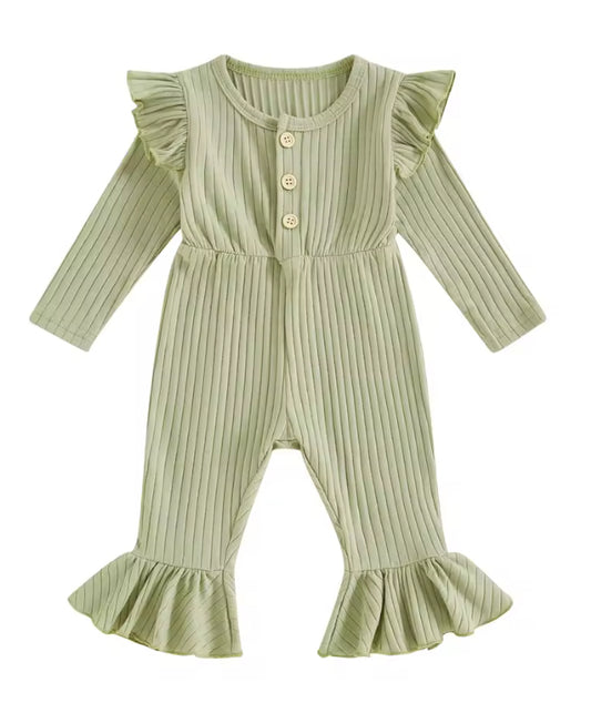 Ruffle Ankle Jumpsuit