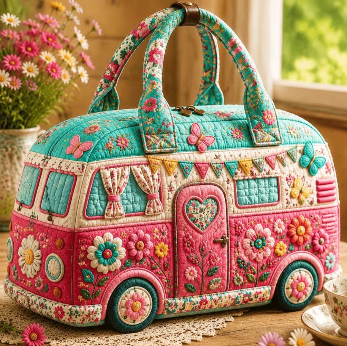 Quilted Duffle Bags