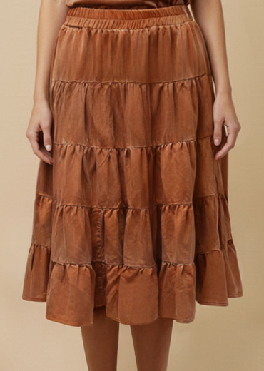 Brown Skirt