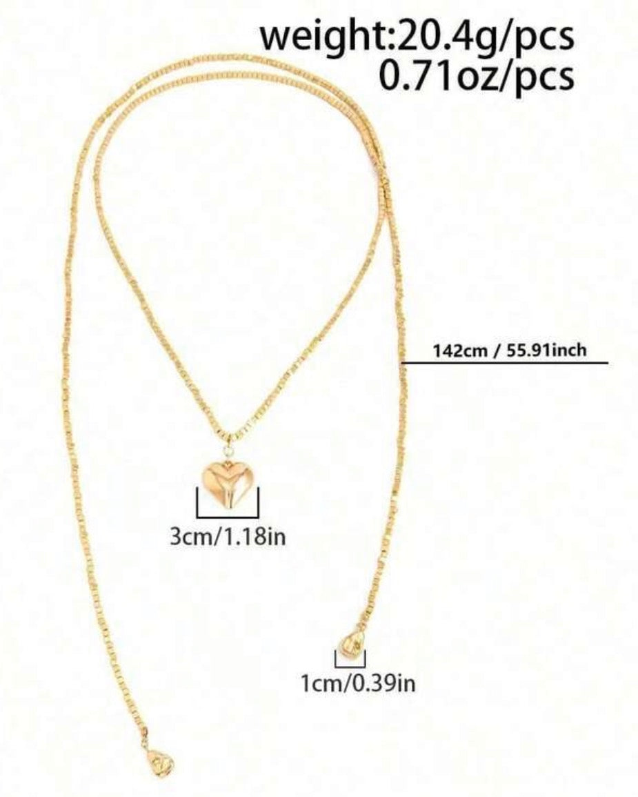 Square Seed Bead Wrap Necklace