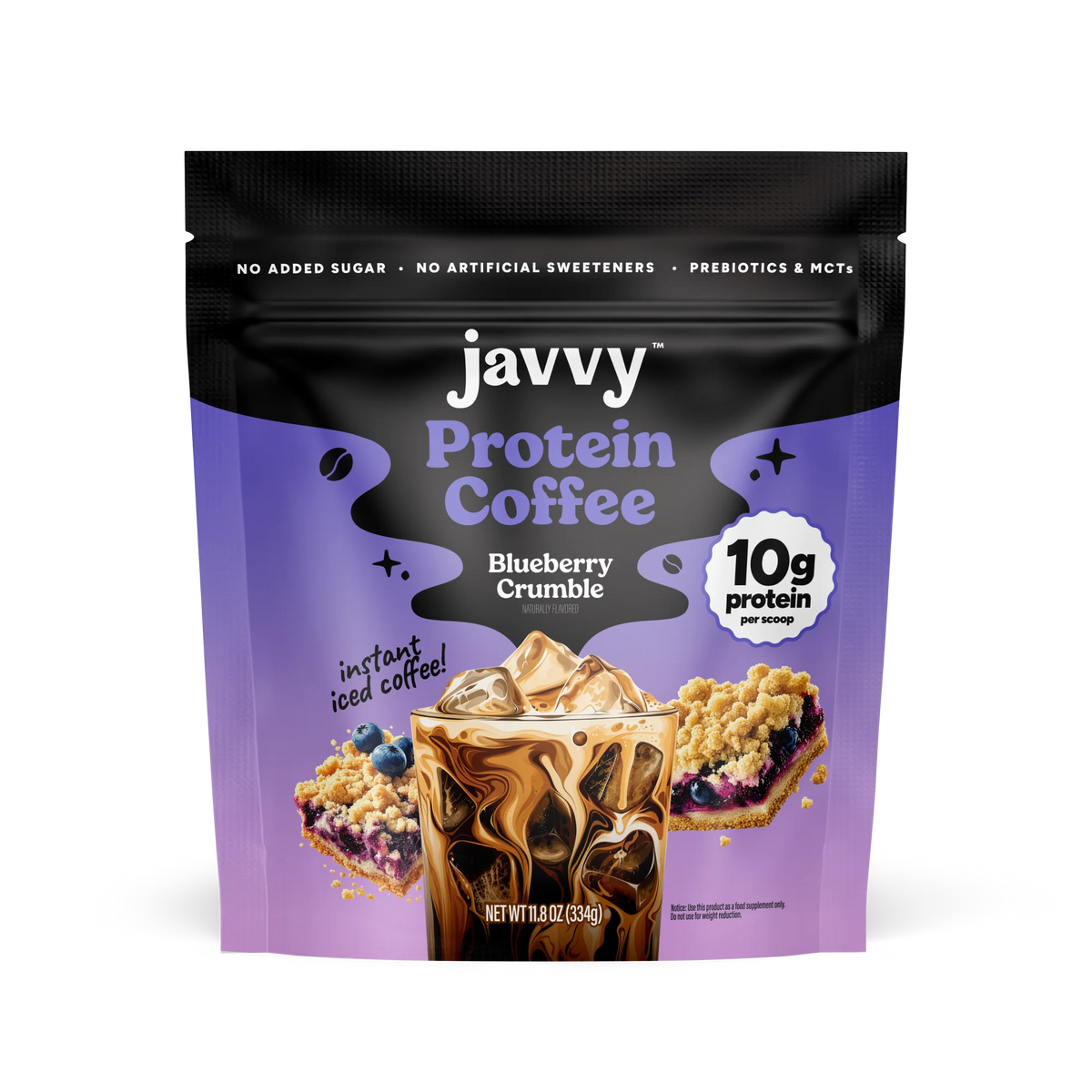 JAVVY Blueberry Cobbler