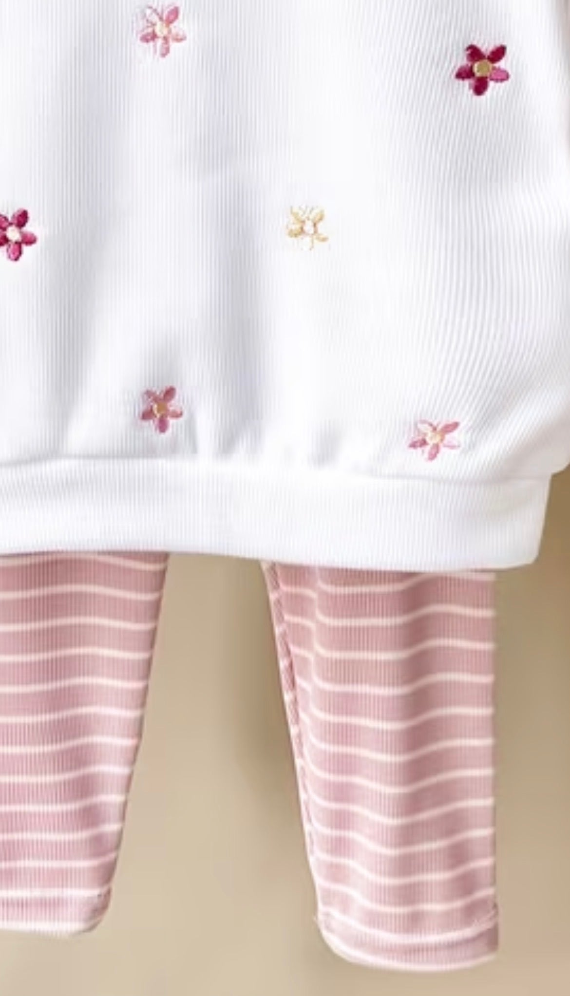 Justine’s Embroidered Flower Set