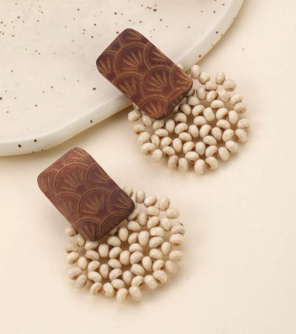 Wood Earrings