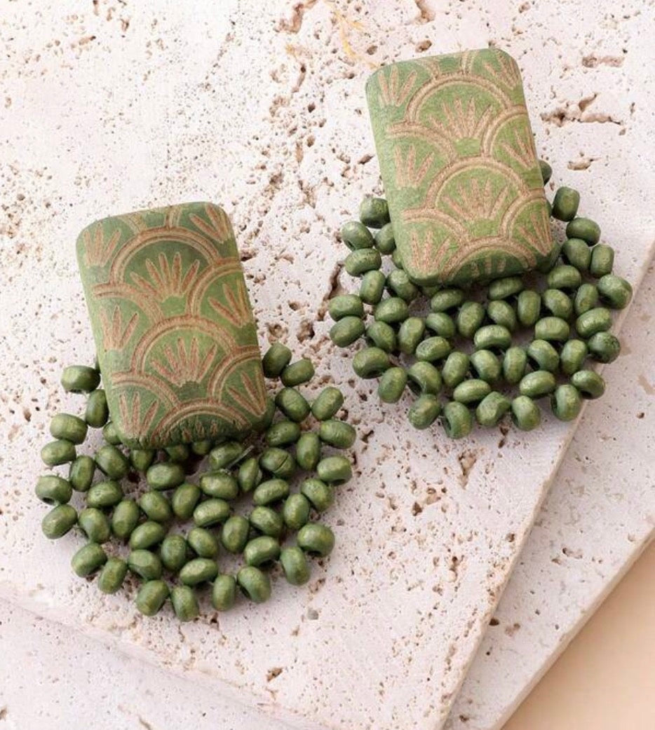 Wood Earrings