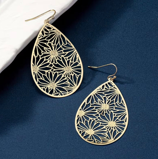Boho Water Drop Earrings
