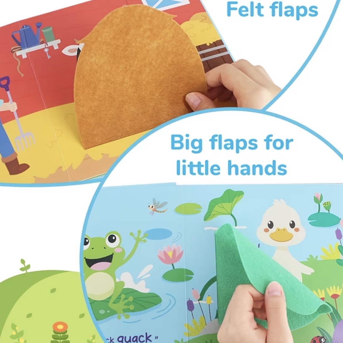 Farm Peek A Boo Book