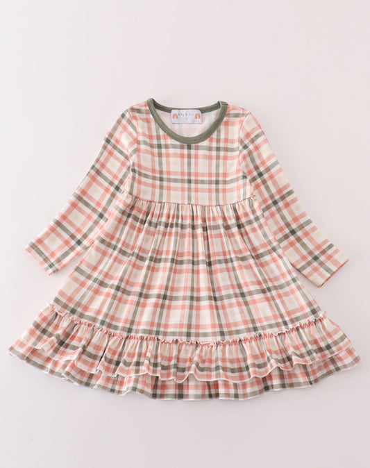 Green Watercolor Plaid