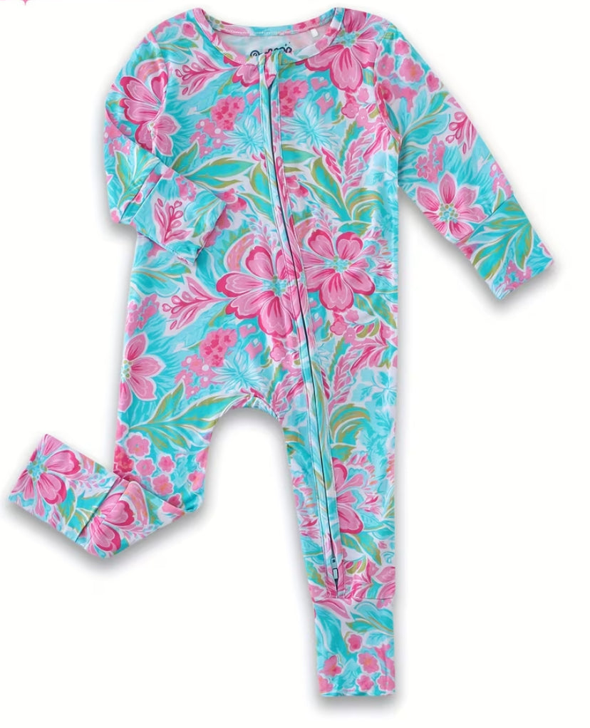 Bamboo Girl Long Sleeve Pajamas