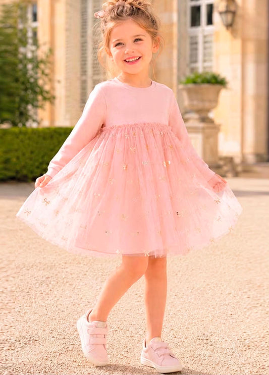 Glitter Bow Tutu Dress