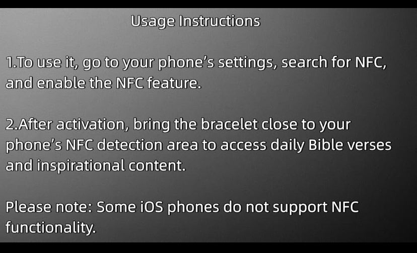 Daily Bible Verse Bracelets