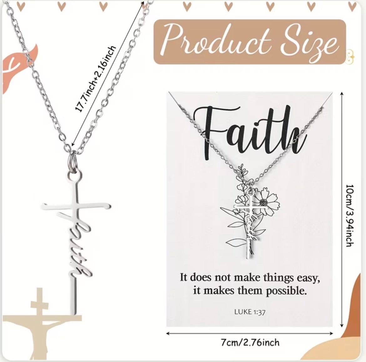 Faith Based Necklaces