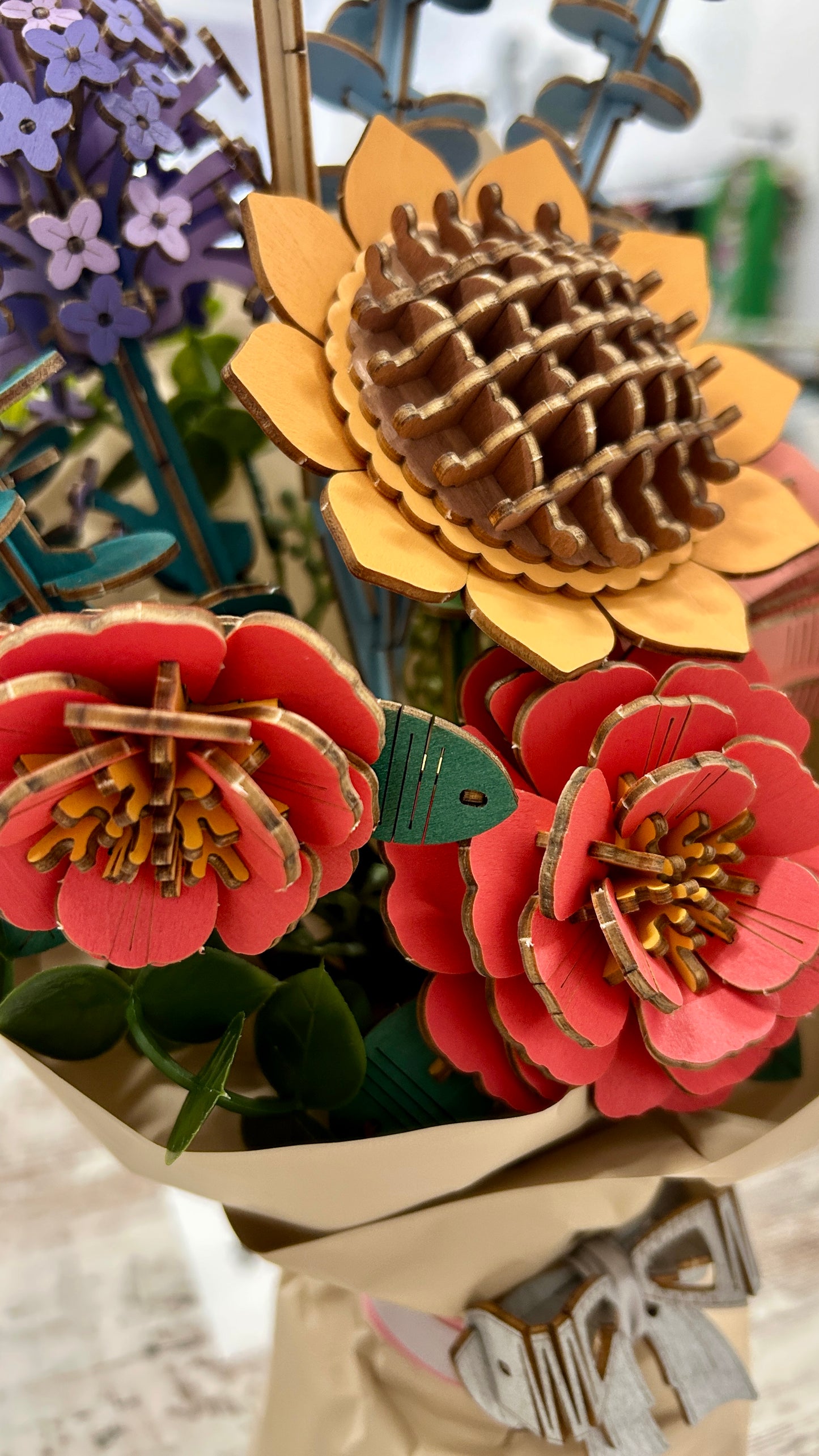 DIY Rowood Wood Flower Boutique