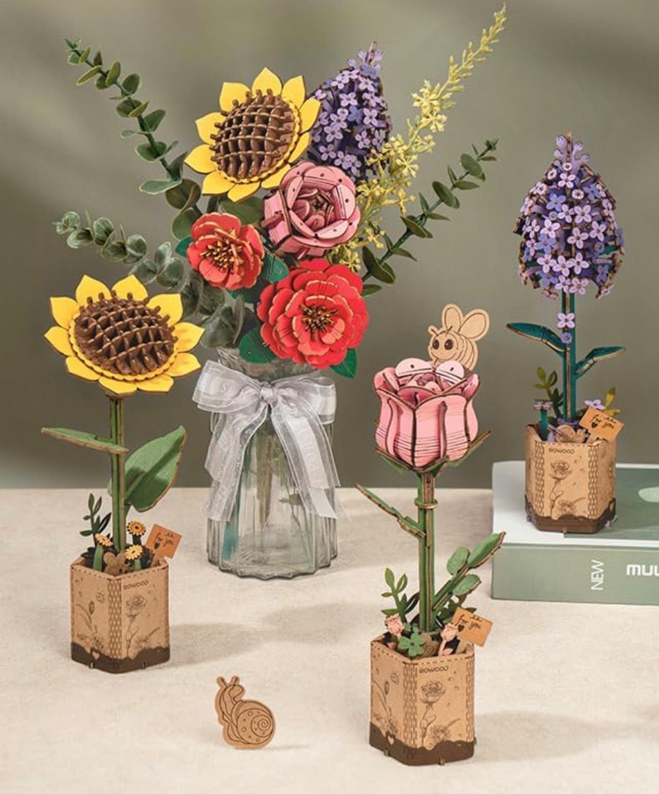 DIY Rowood Wood Flower Boutique