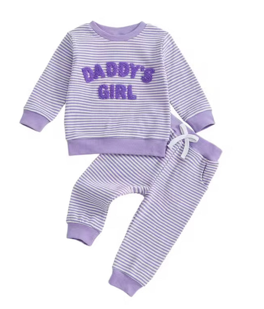 Daddy’s Girl Waffle Knit
