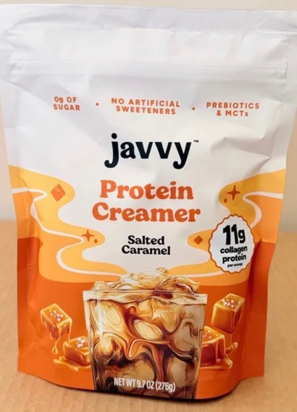 JAVVY Salted Caramel Collagen Protein Creamer